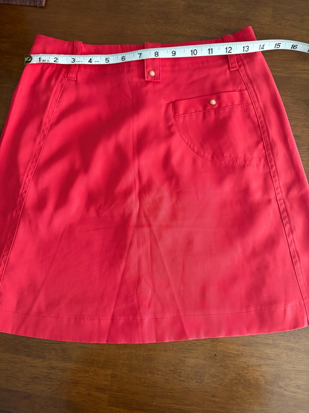 DKNY GOLF Red Skorts